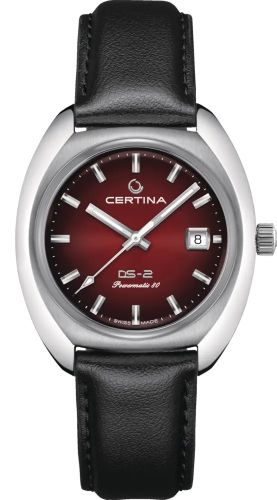 Certina DS-2 Powermatic 80 Stainless Steel / Red